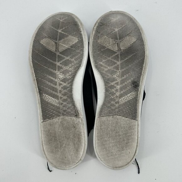 shoes beach breeze sneakers mules frayed hem slip ons black athletic 8 - Picture 7 of 8